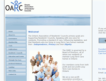 Tablet Screenshot of ontarc.com